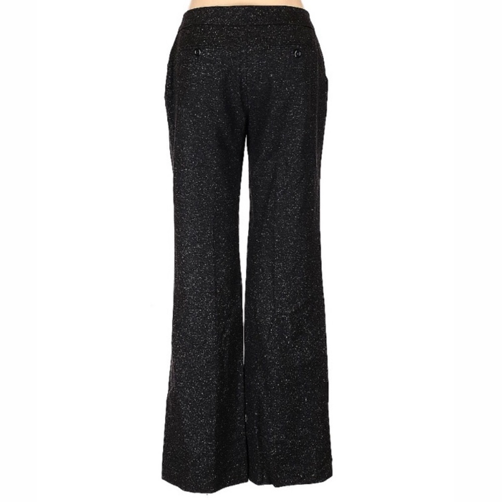 Semantiks High Rise Boyfriend Style Fully Lined Black Confetti Casual Pants sz12 - Picture 2 of 7